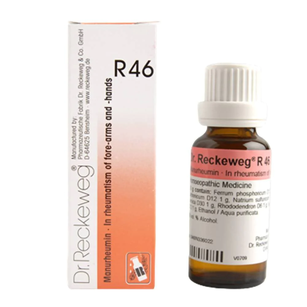 Dr. Reckeweg R46 Rheumatism Of Forearms And Hands Drop, 22ml-1.webp